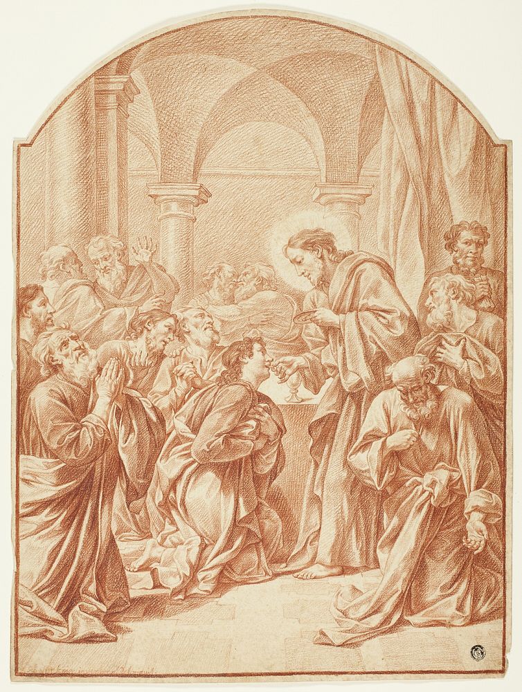 Communion of the Apostles by Johann Martin Schuster