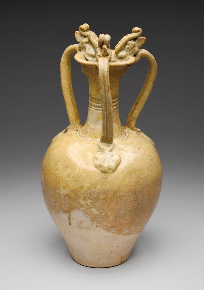 Amphora with Three Dragon-Shaped Handles