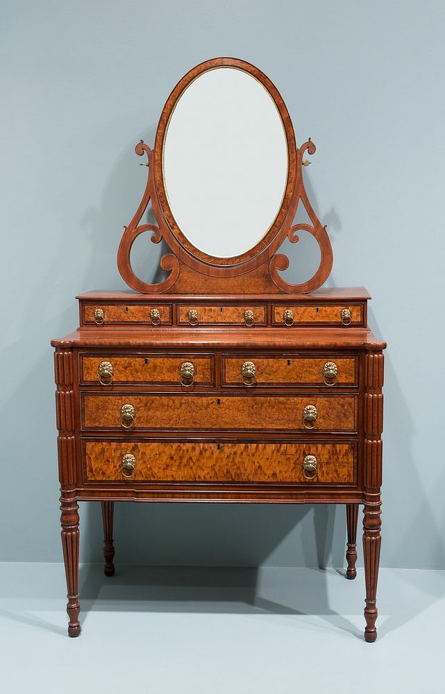 Chest of Drawers with Dressing Glass by Thomas Seymour