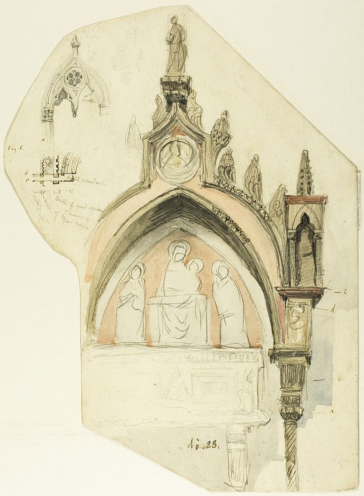 Design for an Arch by John Ruskin