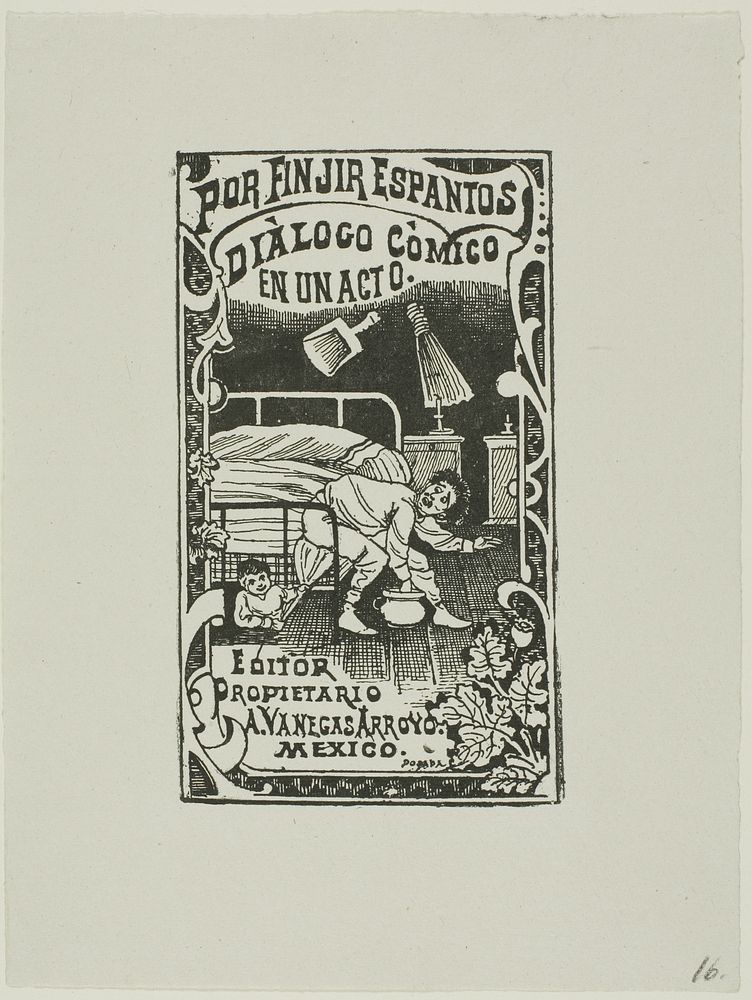 Pretending to be Ghosts by José Guadalupe Posada