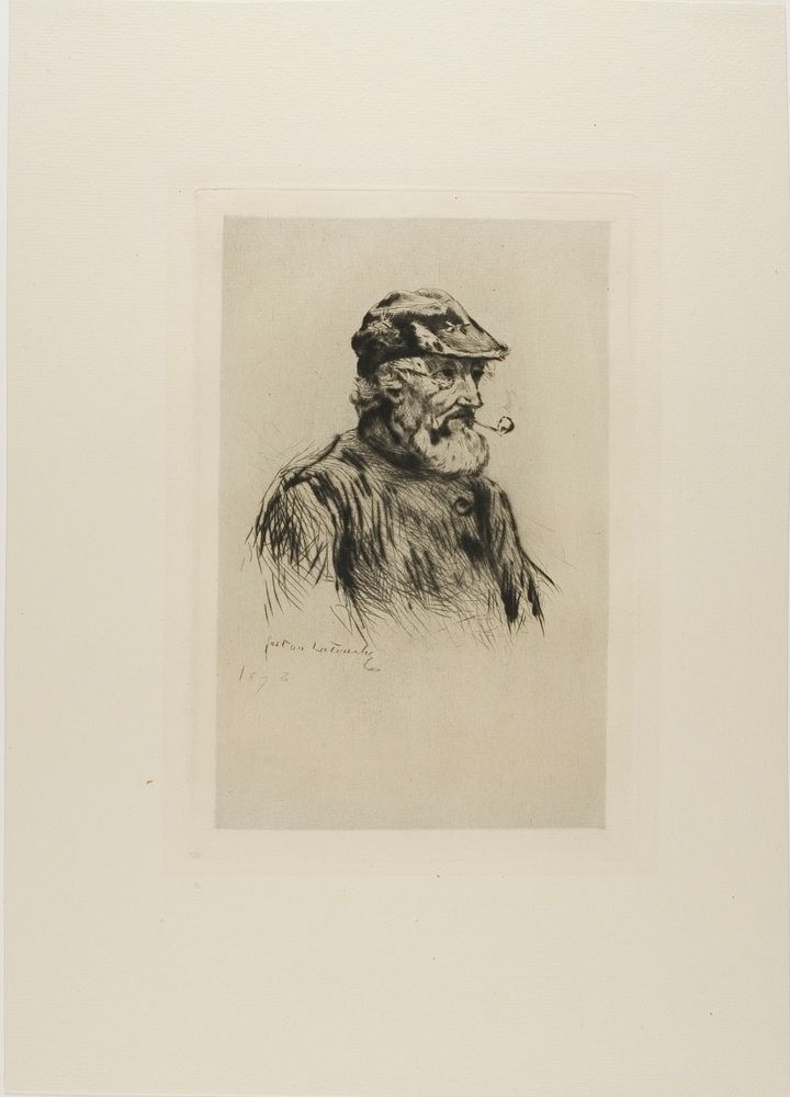 Portrait of an Old Fisherman by Gaston La Touche