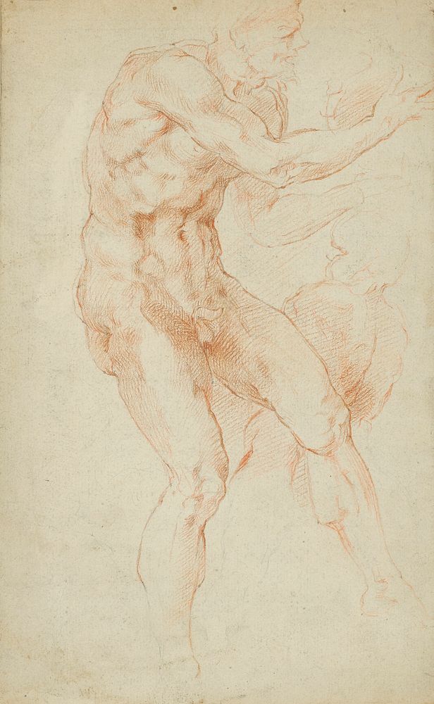 Sketches of Two Satyrs by Jean Baptiste Carpeaux