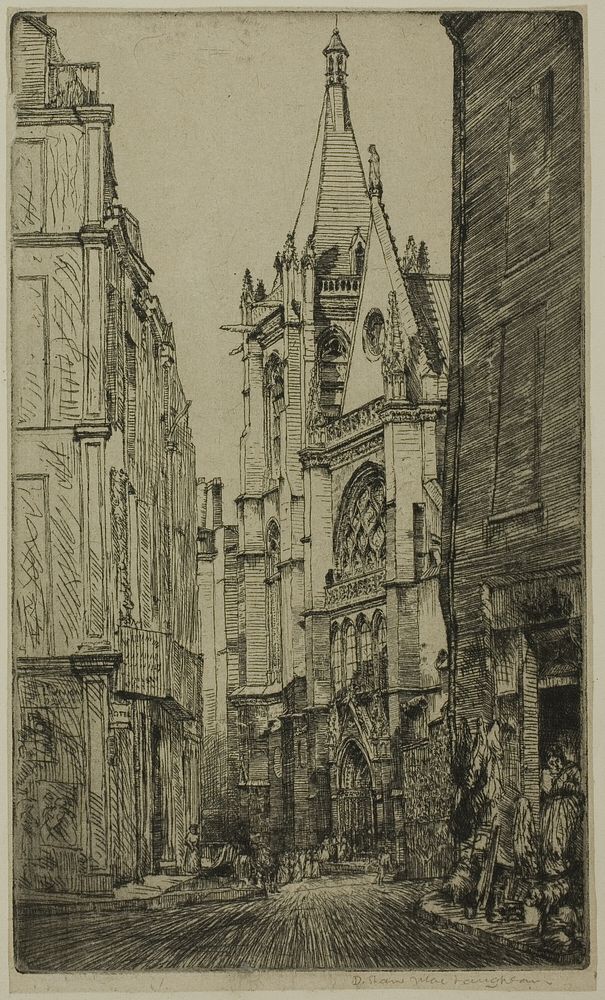 St. Severin, Paris by Donald Shaw MacLaughlan