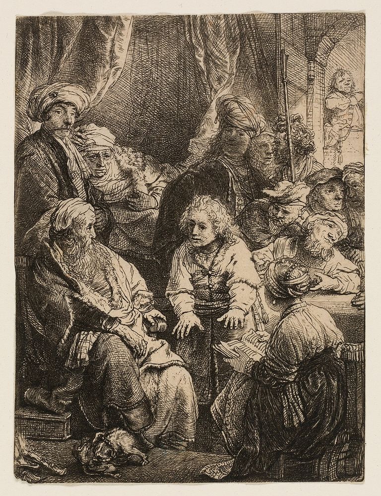 Joseph Telling His Dreams by Rembrandt van Rijn
