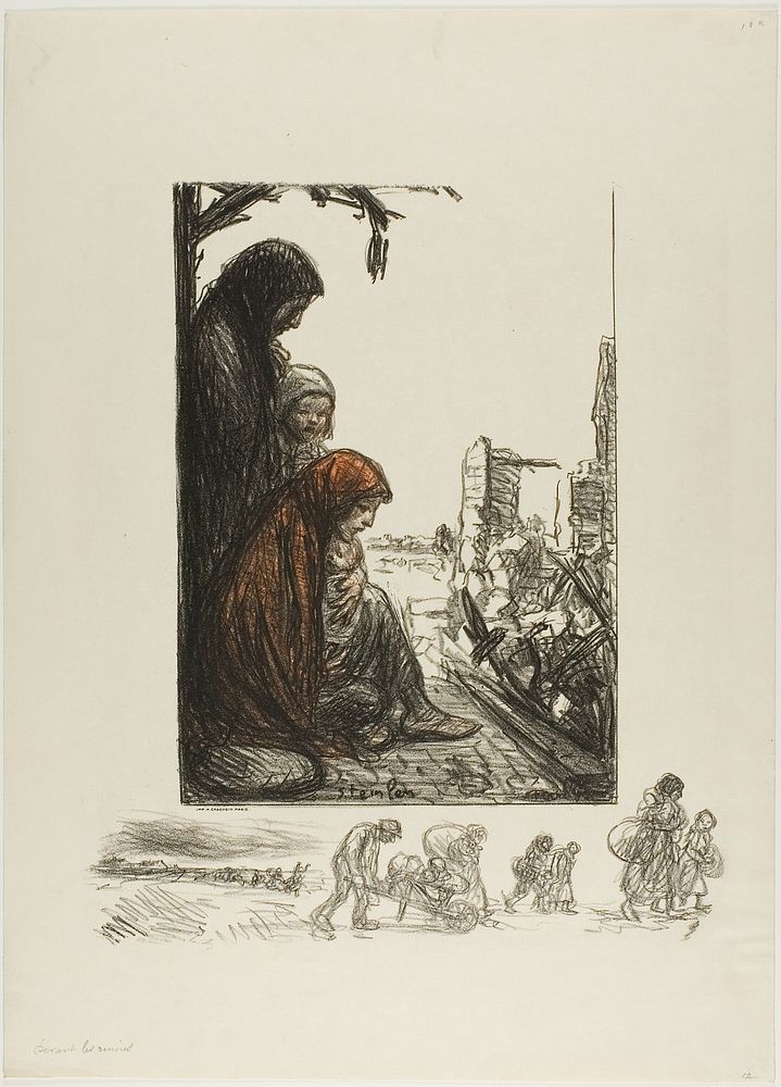 The Social Duty by Théophile-Alexandre Pierre Steinlen