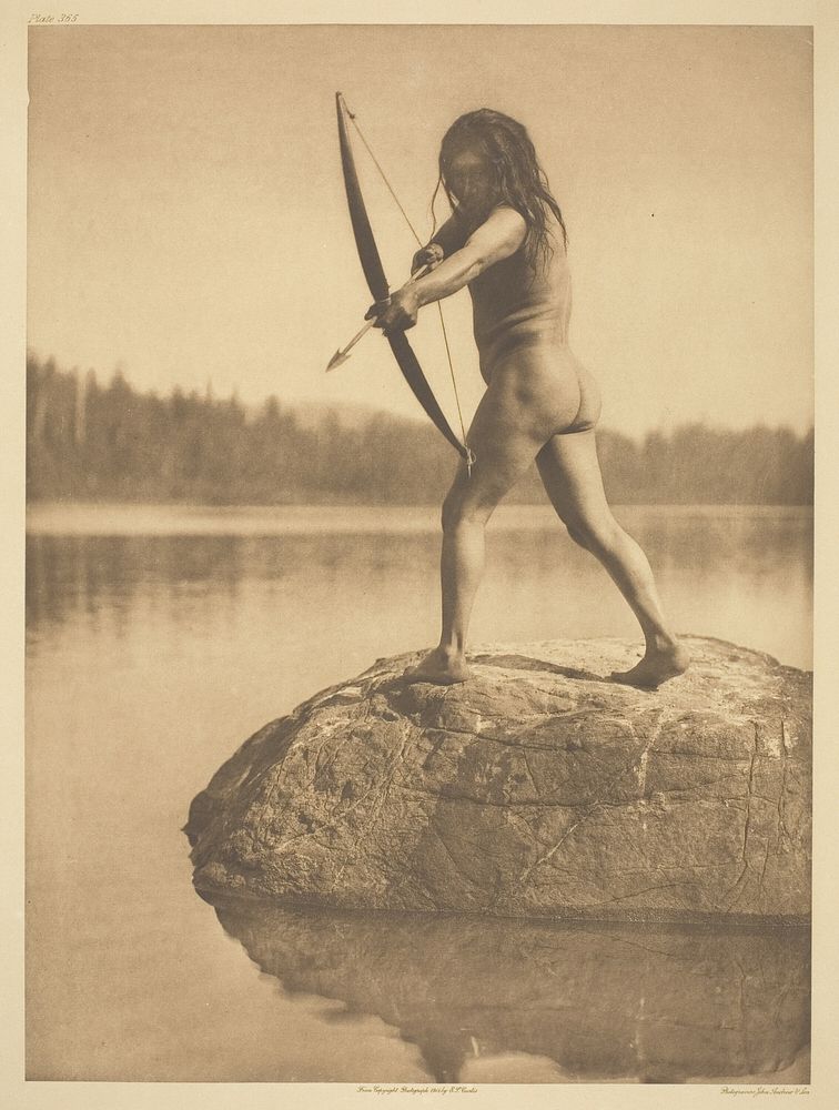 The Bowman by Edward S. Curtis