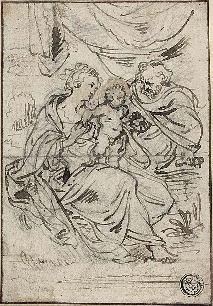 Holy Family by Johann Boeckhorst