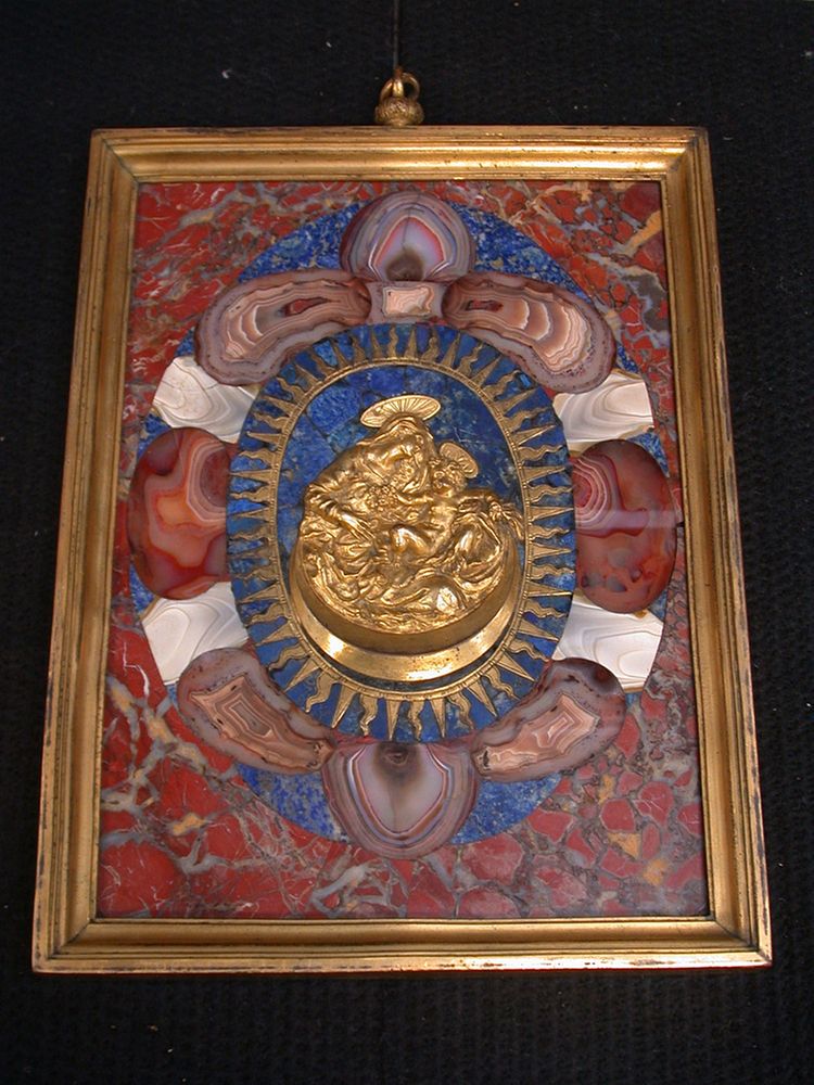 Plaque with Virgin and Child