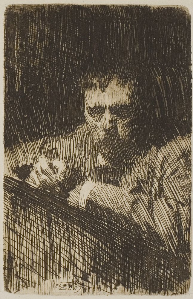 A Painter-Etcher (Self-Portrait) by Anders Zorn