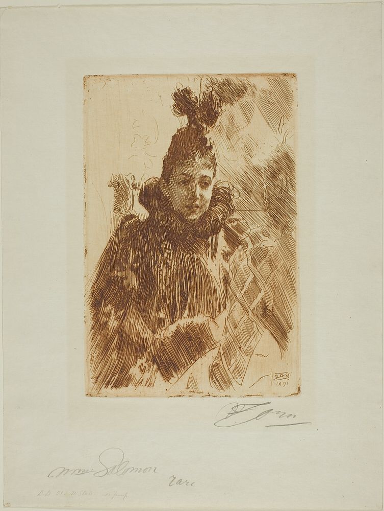 Mme Salomon by Anders Zorn
