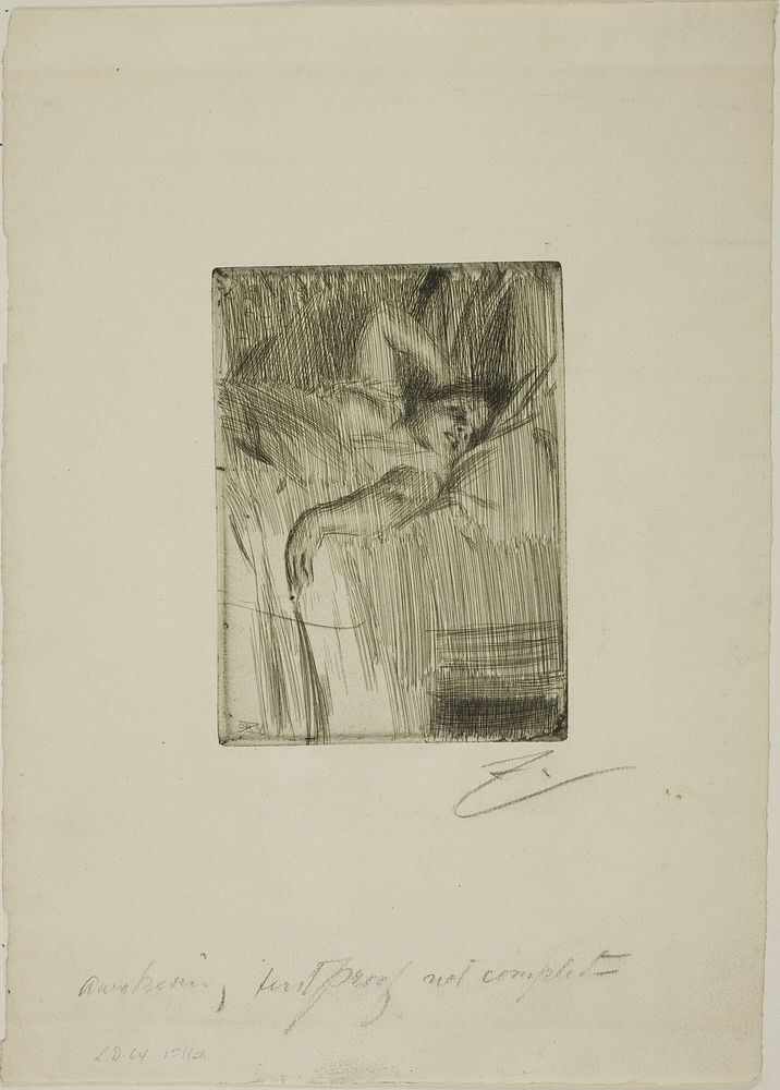 Le Réveil by Anders Zorn