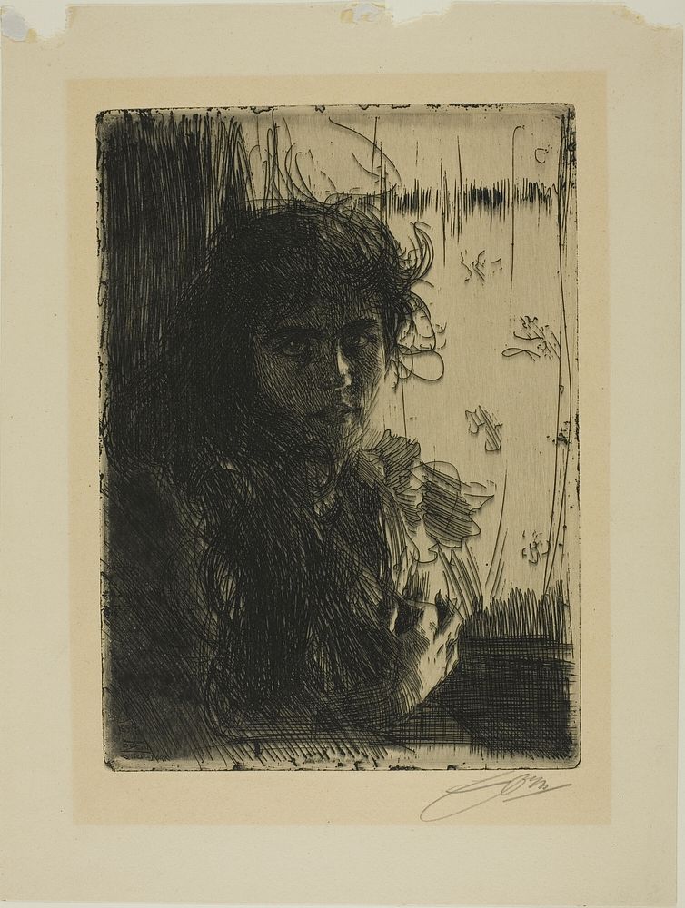 An Irish Girl or Annie by Anders Zorn
