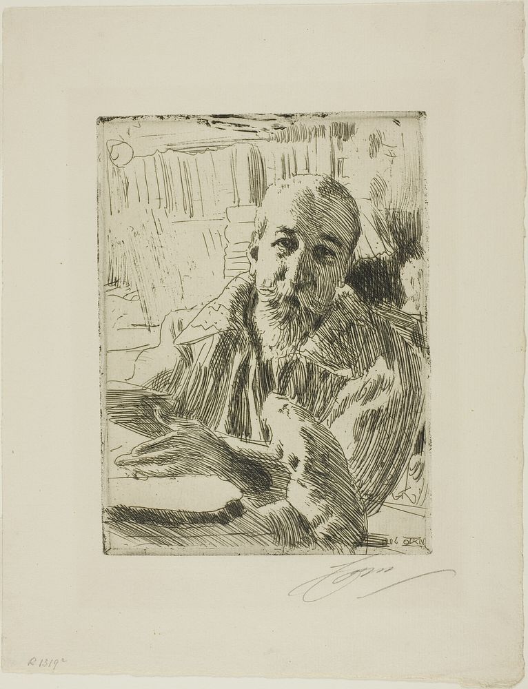 Anatole France by Anders Zorn
