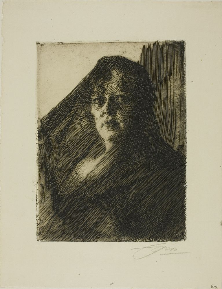 Gerda Lundequist by Anders Zorn