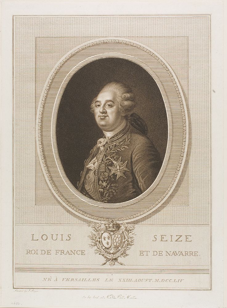 Louis Seize by Francesco Bartolozzi