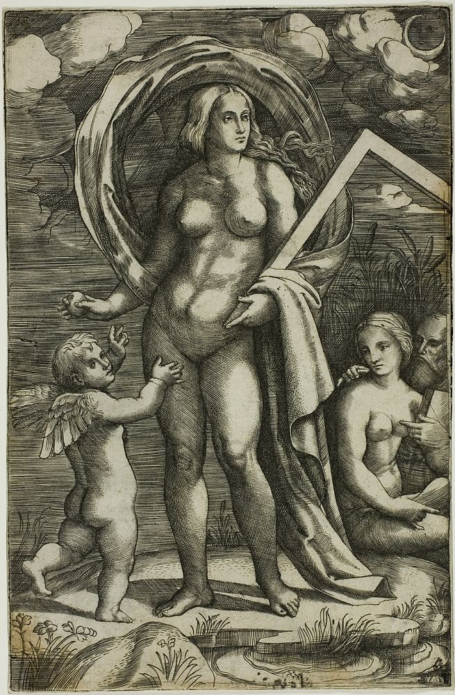 Venus and Cupid by Jacopo Francia