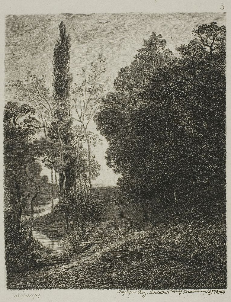 The Banks of the Cousin by Charles François Daubigny