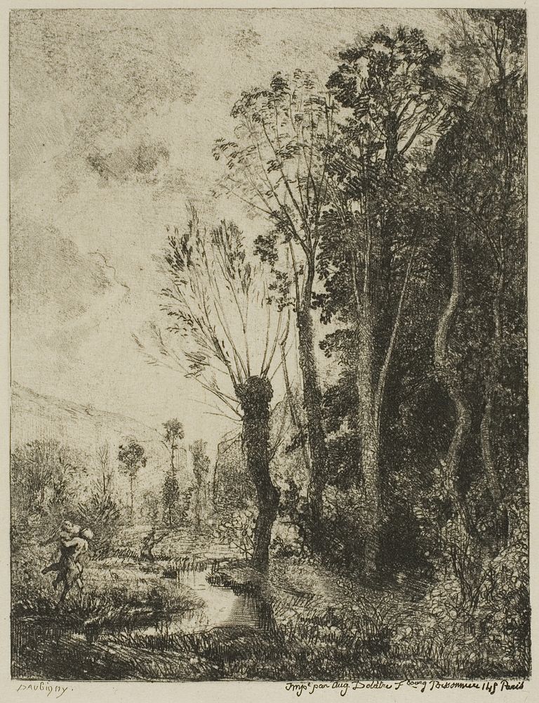 The Satyr by Charles François Daubigny