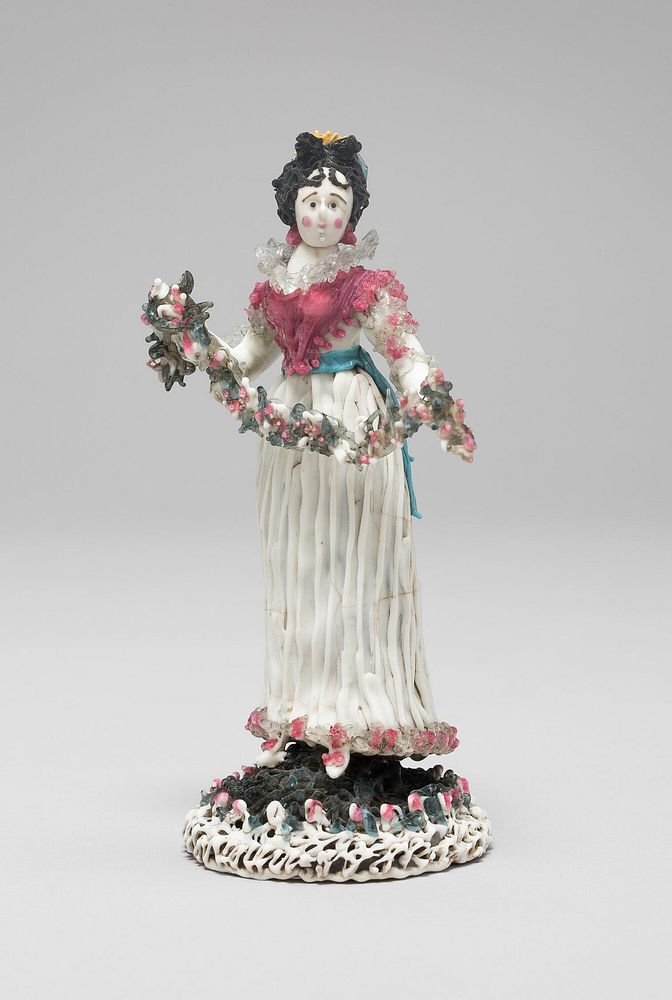 Woman with a Garland of Flowers