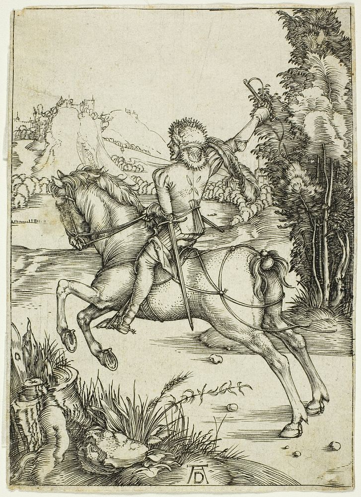 The Small Courier by Albrecht Dürer