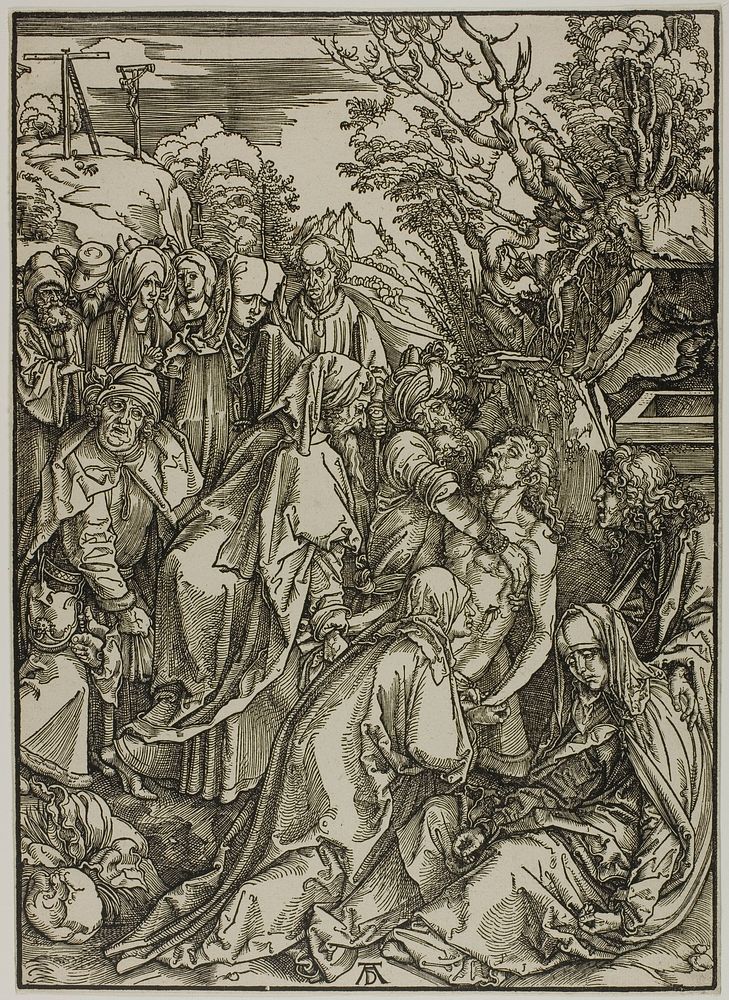 The Deposition, from The Large Passion by Albrecht Dürer