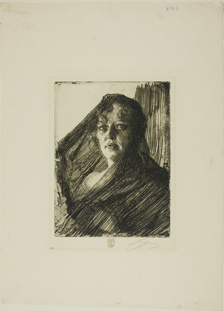 Gerda Lundequist by Anders Zorn