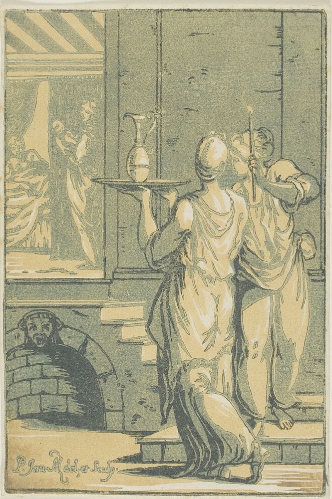 The Birth of the Virgin by Conte Antonio Maria Zanetti, the Elder