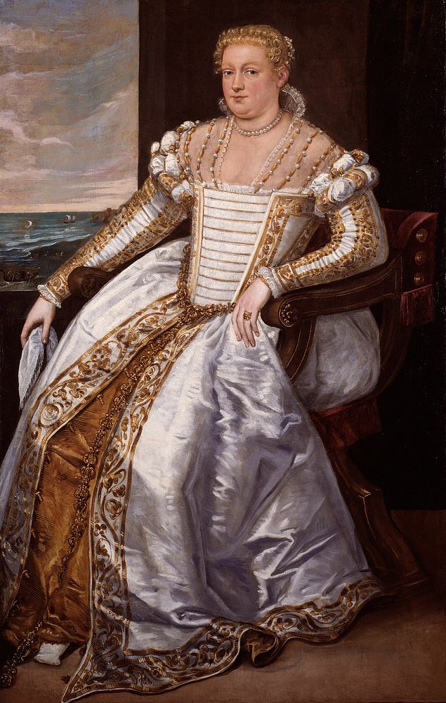 Portrait of a Lady by Giovanni Antonio Fasolo