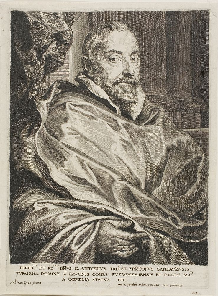 Antoon Triest by Peeter de Jode, the younger (Engraver)