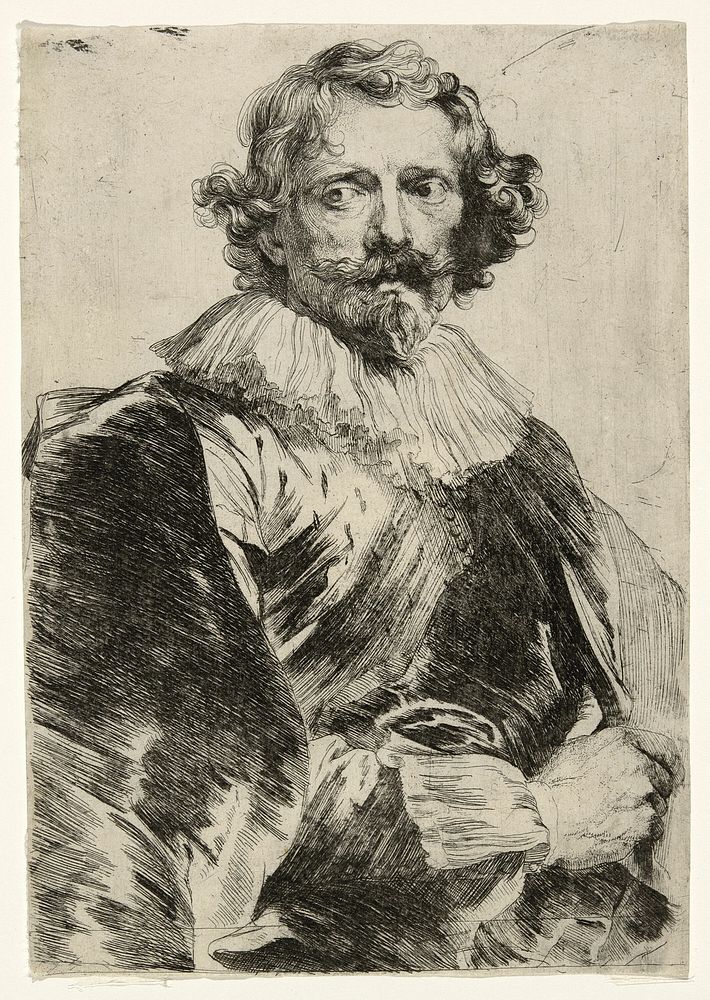 Lucas Vorsterman by Anthony van Dyck