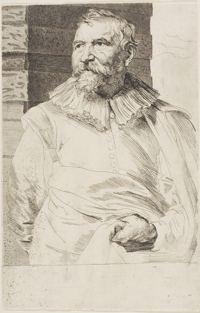 Adam van Noort by Anthony van Dyck