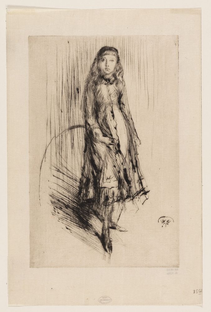 Florence Leyland by James McNeill Whistler