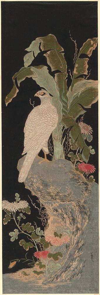 The White Falcon by Isoda Koryusai