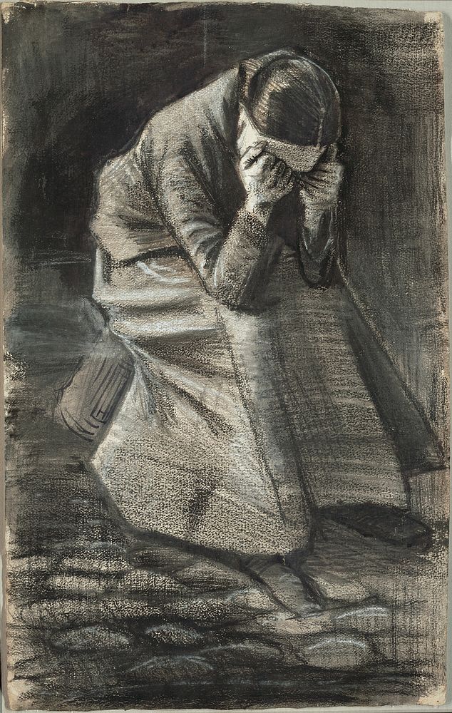 Weeping Woman by Vincent van Gogh