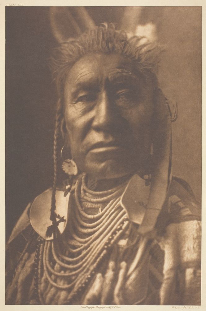 Fish Shows-Apsaroke by Edward S. Curtis