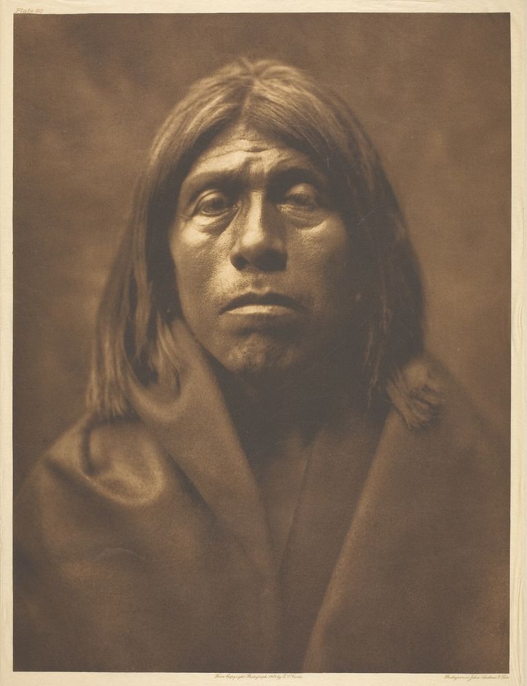 Quniáika - Mohave by Edward S. Curtis