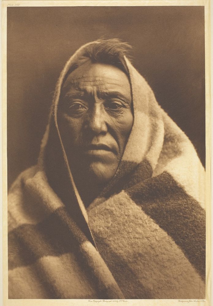 Middle Calf-Piegan by Edward S. Curtis