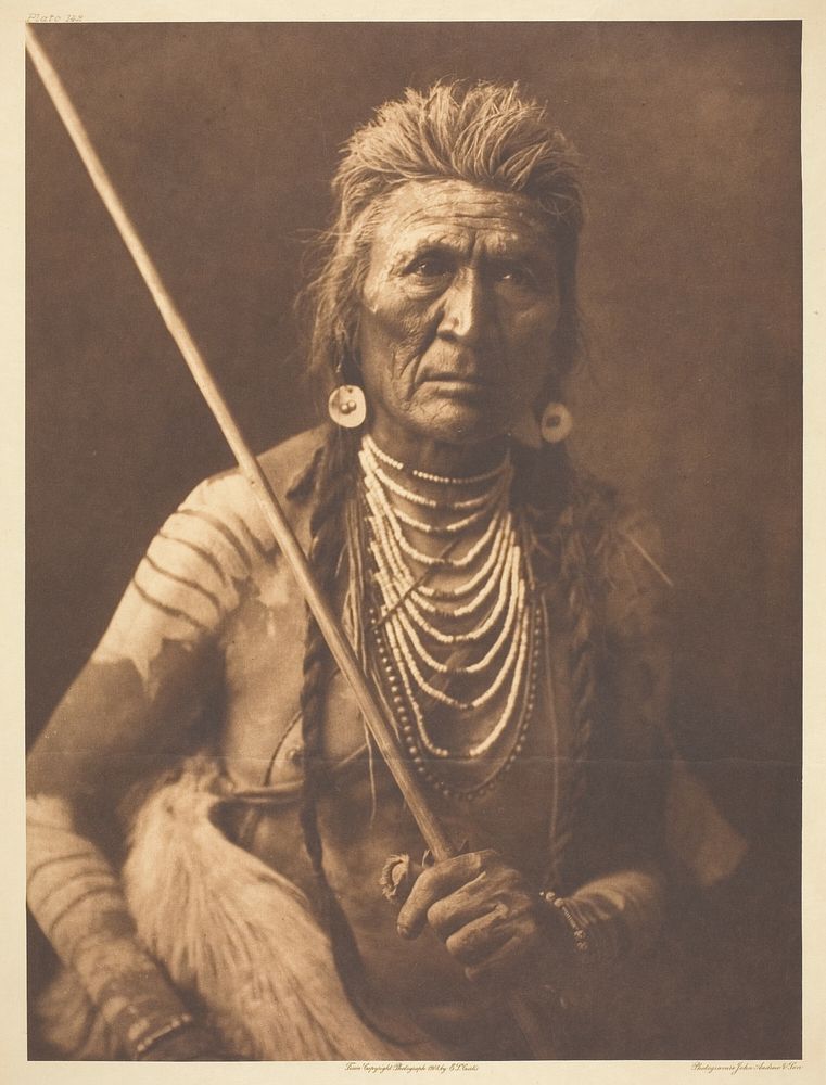 Wolf - Apsaroke by Edward S. Curtis