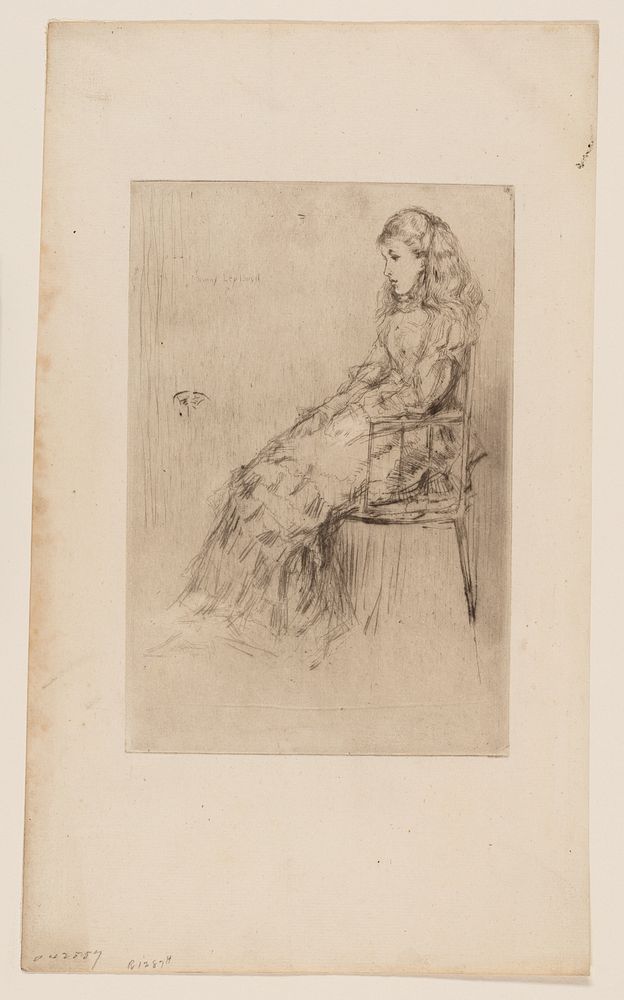 Fanny Leyland by James McNeill Whistler