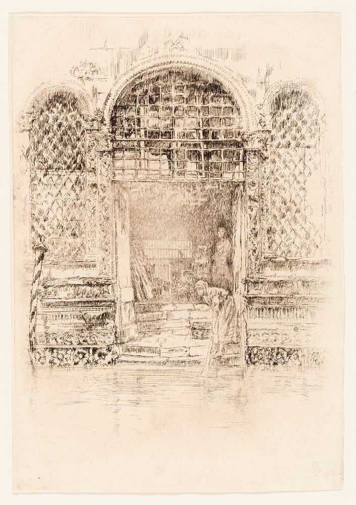 The Doorway by James McNeill Whistler