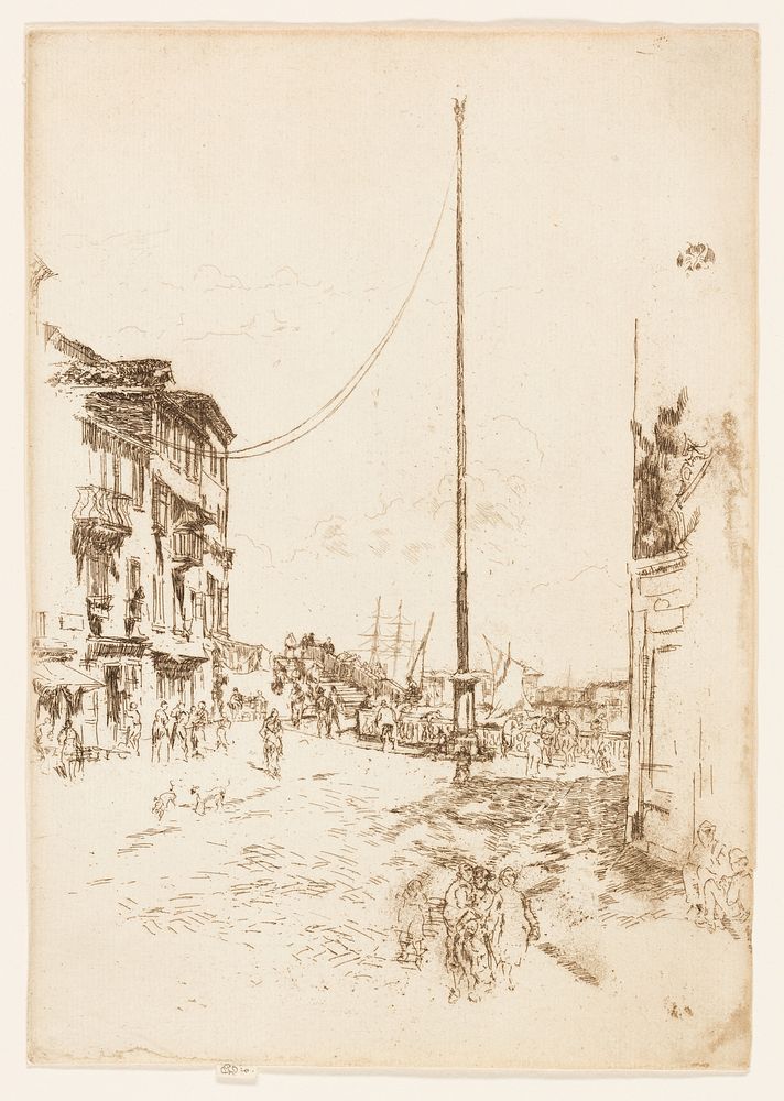 The Little Mast by James McNeill Whistler