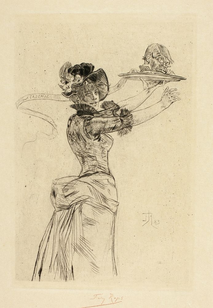 Modernity by Félicien Rops