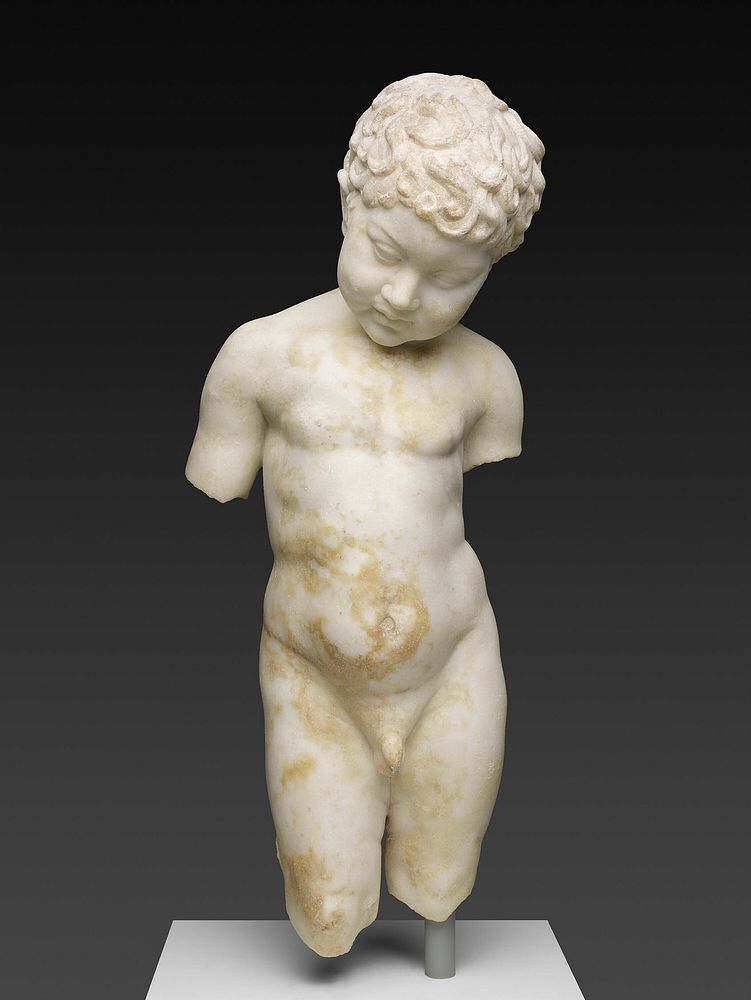 Statue of a Young Boy by Ancient Roman