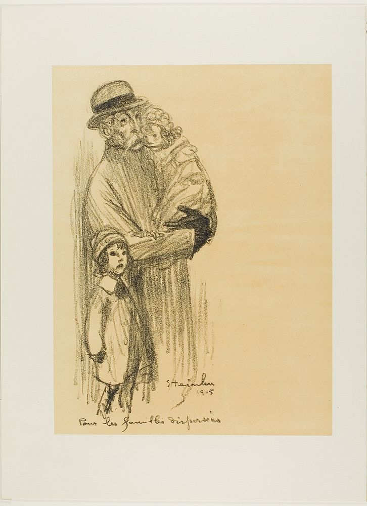 For Families That Are Separated by Théophile-Alexandre Pierre Steinlen
