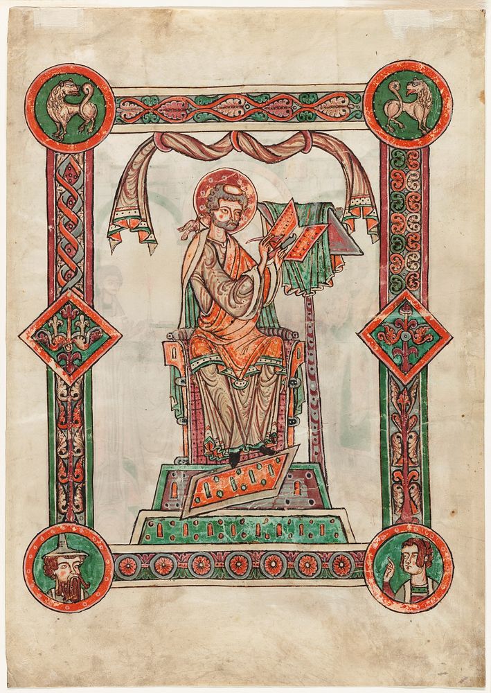 Saint Gregory as Author by School of Weingarten Abbey