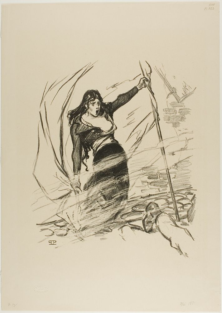 May 1871 by Théophile-Alexandre Pierre Steinlen