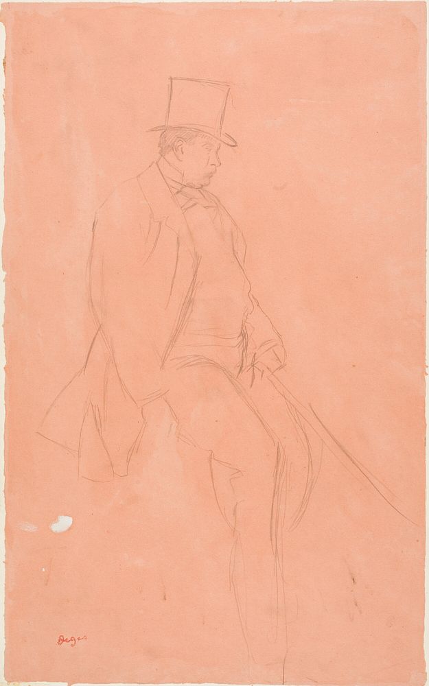 Gentleman Rider by Hilaire Germain Edgar Degas