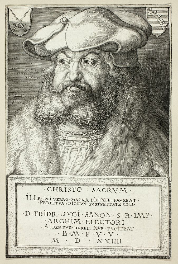 Elector Frederick the Wise of Saxony by Albrecht Dürer
