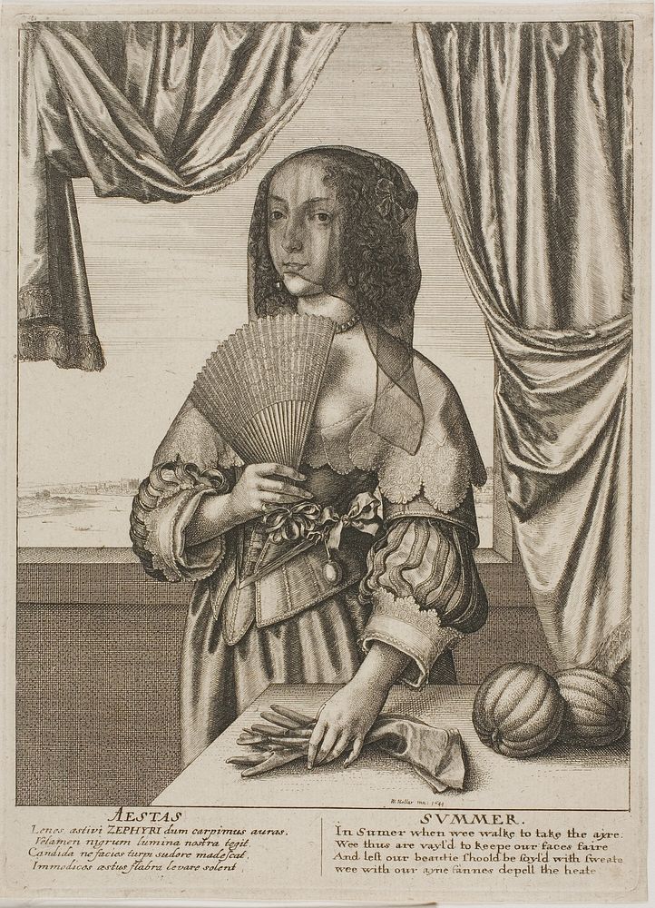 Summer by Wenceslaus Hollar